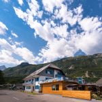 hostel's great location